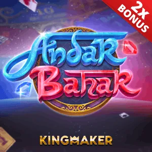 Live casino dealer with card game table